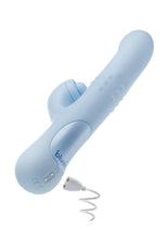 Load image into Gallery viewer, Blush Devin Rechargeable Silicone Rabbit Vibrator
