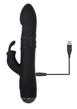 Load image into Gallery viewer, Bodacious Bunny Rechargeable Silicone Rabbit Vibrator
