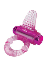 Load image into Gallery viewer, Bodiywand Rechargeable Silicone Lick It Pleasure Ring - Pink
