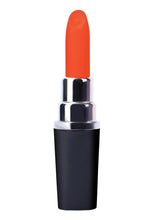 Load image into Gallery viewer, Bodywand Date Night Kiss Kiss Rechargeable Silicone Lipstick Vibrator - Black/Red
