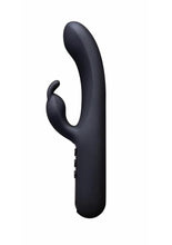 Load image into Gallery viewer, Bodywand Digi Rabbit Silicone Rechargeable Dual Stimulating Vibrator - Black
