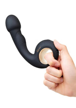 Load image into Gallery viewer, Bodywand G-Play Ergonomic Rechargeable Silicone Dual Motor Squirt Trainer Vibrator with Clitoral Stimulator
