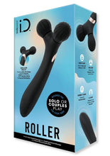 Load image into Gallery viewer, Bodywand Id Roller Rechargeable Silicone All In One Massager - Black

