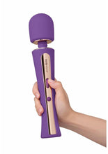 Load image into Gallery viewer, Bodywand Luxe Couture Silicone Rechargeable Massager - Purple
