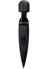 Load image into Gallery viewer, Bodywand Midnight Silicone Plug-In Wand Massager - Black/Blue
