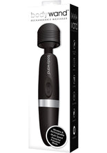 Load image into Gallery viewer, Bodywand Rechargeable Silicone Wand Massager - Black - Large
