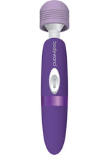 Load image into Gallery viewer, Bodywand Rechargeable Silicone Wand Massager - Purple - Large
