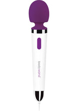 Load image into Gallery viewer, Bodywand Silicone Plug-In Wand Massager - Purple
