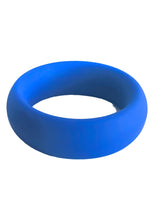 Load image into Gallery viewer, Boneyard Meat Rack Beef Up Bulge Ring 3x Silicone Cock Ring - Blue
