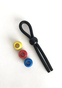 Boneyard Single Slide Cock Leash 2x Stretch Silicone