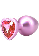 Load image into Gallery viewer, Booty Bling Heart Diamond Jeweled Wearable Metal Plug
