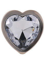Load image into Gallery viewer, Booty Bling Heart Diamond Jeweled Wearable Metal Plug
