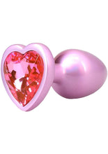 Load image into Gallery viewer, Booty Bling Heart Diamond Jeweled Wearable Metal Plug
