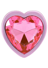 Load image into Gallery viewer, Booty Bling Heart Diamond Jeweled Wearable Metal Plug
