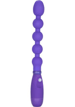 Load image into Gallery viewer, Booty Call Booty Bender Silicone Beaded Butt Plug - Purple
