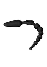 Load image into Gallery viewer, Booty Call Booty Double Dare Silicone Vibrating Butt Plug with Anal Beads
