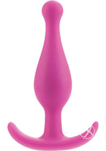 Load image into Gallery viewer, Booty Call Booty Rocker Silicone Butt Plug - Pink
