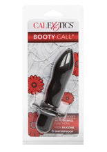 Load image into Gallery viewer, Booty Call Booty Rocket Silicone Vibrating Butt Plug - Black
