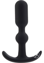 Load image into Gallery viewer, Booty Call Booty Teaser Silicone Butt Plug - Black
