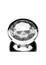 Load image into Gallery viewer, Booty Sparks Clear Gem Large Anal Plug
