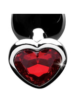 Load image into Gallery viewer, Booty Sparks Heart Gem Medium Anal Plug

