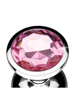 Load image into Gallery viewer, Booty Sparks Pink Gem Large Anal Plug
