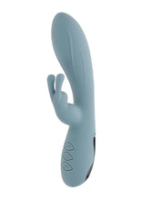 Load image into Gallery viewer, Boss Bunny Rechargeable Silicone Rabbit Vibrator - Blue
