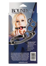Load image into Gallery viewer, Bound By Diamonds Open Ring Gag
