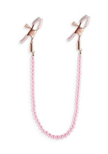 Load image into Gallery viewer, Bound Nipple Clamps Dc1 - Metal/Pink/Rose Gold
