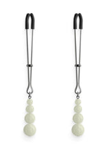 Load image into Gallery viewer, Bound Nipple Clamps G2 Iron - Glow In The Dark/Gray/Grey/Metal

