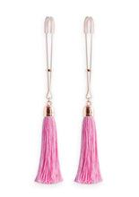 Load image into Gallery viewer, Bound Nipple Clamps T1 - Metal/Pink/Rose Gold
