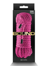 Load image into Gallery viewer, Bound Rope - Pink - 25ft
