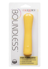Load image into Gallery viewer, Boundless Mini Flexwand Bendable Rechargeable Silicone Massager - Yellow
