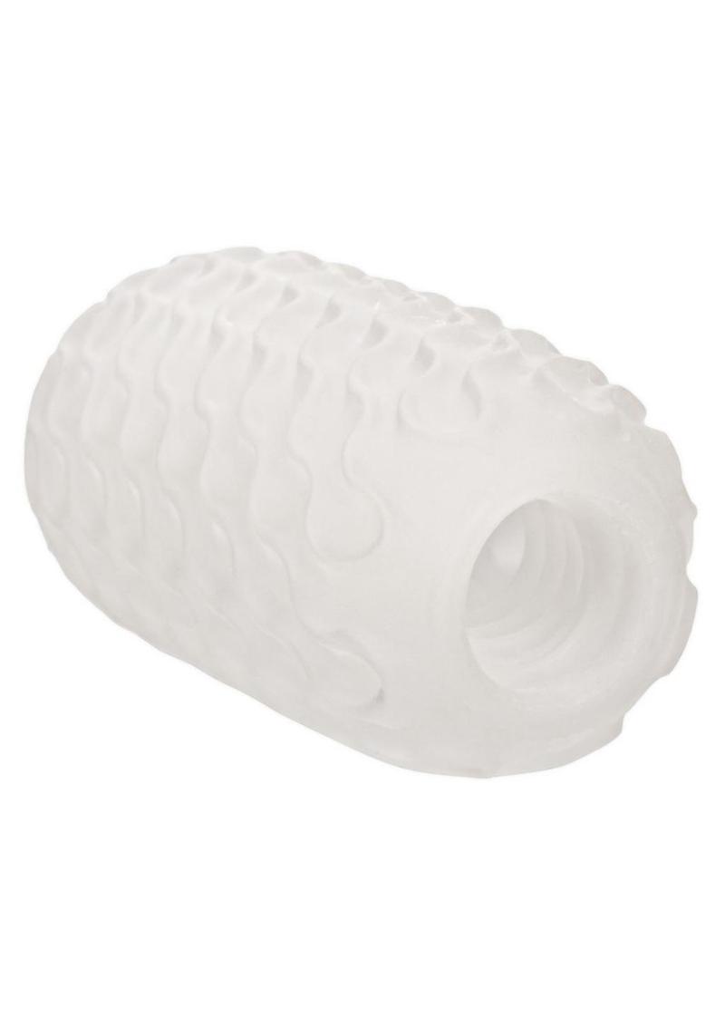 Boundless Reversible Ribbed Stroker - White