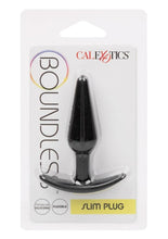 Load image into Gallery viewer, Boundless Slim Silicone Plug - Black
