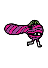 Load image into Gallery viewer, Box Brown Running Bowl Enamel Pin

