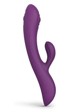 Load image into Gallery viewer, Bunny and Clyde Rechargeable Silicone Rabbit Vibrator - Purple/Purple Rain
