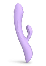 Load image into Gallery viewer, Bunny and Clyde Rechargeable Silicone Rabbit Vibrator - Purple/Viva Mauve
