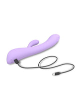 Load image into Gallery viewer, Bunny and Clyde Rechargeable Silicone Rabbit Vibrator
