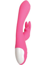 Load image into Gallery viewer, Bunny Kisses Rechargeable Silicone Rabbit Vibrator - Pink
