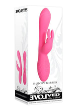 Load image into Gallery viewer, Bunny Kisses Rechargeable Silicone Rabbit Vibrator - Pink
