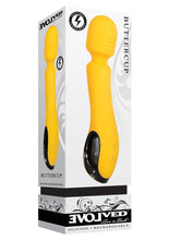 Load image into Gallery viewer, Buttercup Silicone Rechargeable Wand Massager - Yellow
