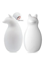 Load image into Gallery viewer, Buzzy Buddy Sexy Like A Fox Rechargeable Silicone Clitoral Stimulator - White
