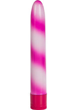 Load image into Gallery viewer, Calexotics Candy Cane 6in Waterproof - Pink
