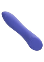 Load image into Gallery viewer, Calexotics Connect Contoured G Rechargeable Silicone App Compatible G-Spot Vibrator with Remote - Purple

