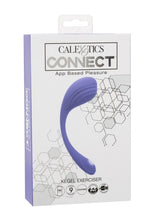 Load image into Gallery viewer, Calexotics Connect Kegel Exerciser Rechargeable Silicone App Compatible Stimulator with Remote - Purple
