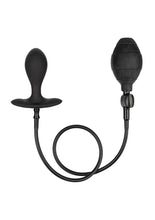 Load image into Gallery viewer, Calexotics Weighted Silicone Inflatable Plug - Black
