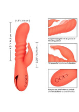 Load image into Gallery viewer, California Dreaming Orange County Cutie Rechargeable Silicone Vibrator
