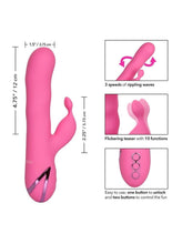 Load image into Gallery viewer, California Dreaming Santa Barbara Surfer Silicone Rechargeable Rabbit Vibrator
