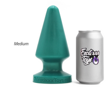 Load image into Gallery viewer, ErotixxxToys "Candy Cane Butt Plug" Medium (Warm Flesh)
